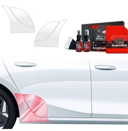Hjulbuebeskyttere bak Opel Astra 2021 - 2024 │ PPF beskyttelsesfolie Gjennomsiktig BodyShield