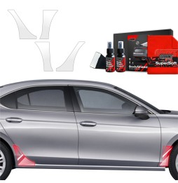 Hjulbuebeskyttere bak Skoda Superb IV 2024 - 2025│ PPF beskyttelsesfolie Gjennomsiktig BodyShield