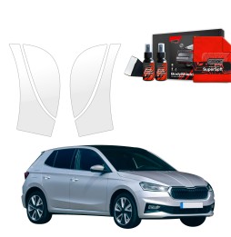 Hjulbuebeskyttere bak Tesla Model Y Juniper 2025 -> │ PPF beskyttelsesfolie Gjennomsiktig BodyShield