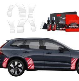 Hjulbuebeskyttere bak Volvo XC60 II 2022 - 2025 │ PPF beskyttelsesfolie Gjennomsiktig BodyShield
