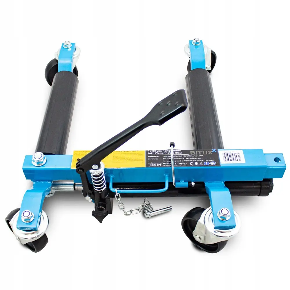 Hjuldolly billøfter hydraulisk │ Hjulmonteringsvogn Image 6