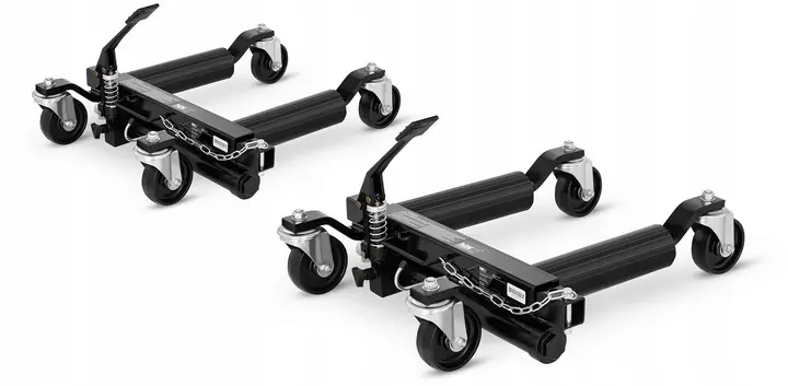 Hjuldolly billøfter hydraulisk  │ Hjulmonteringsvogn sett - 2 stk. Image 1