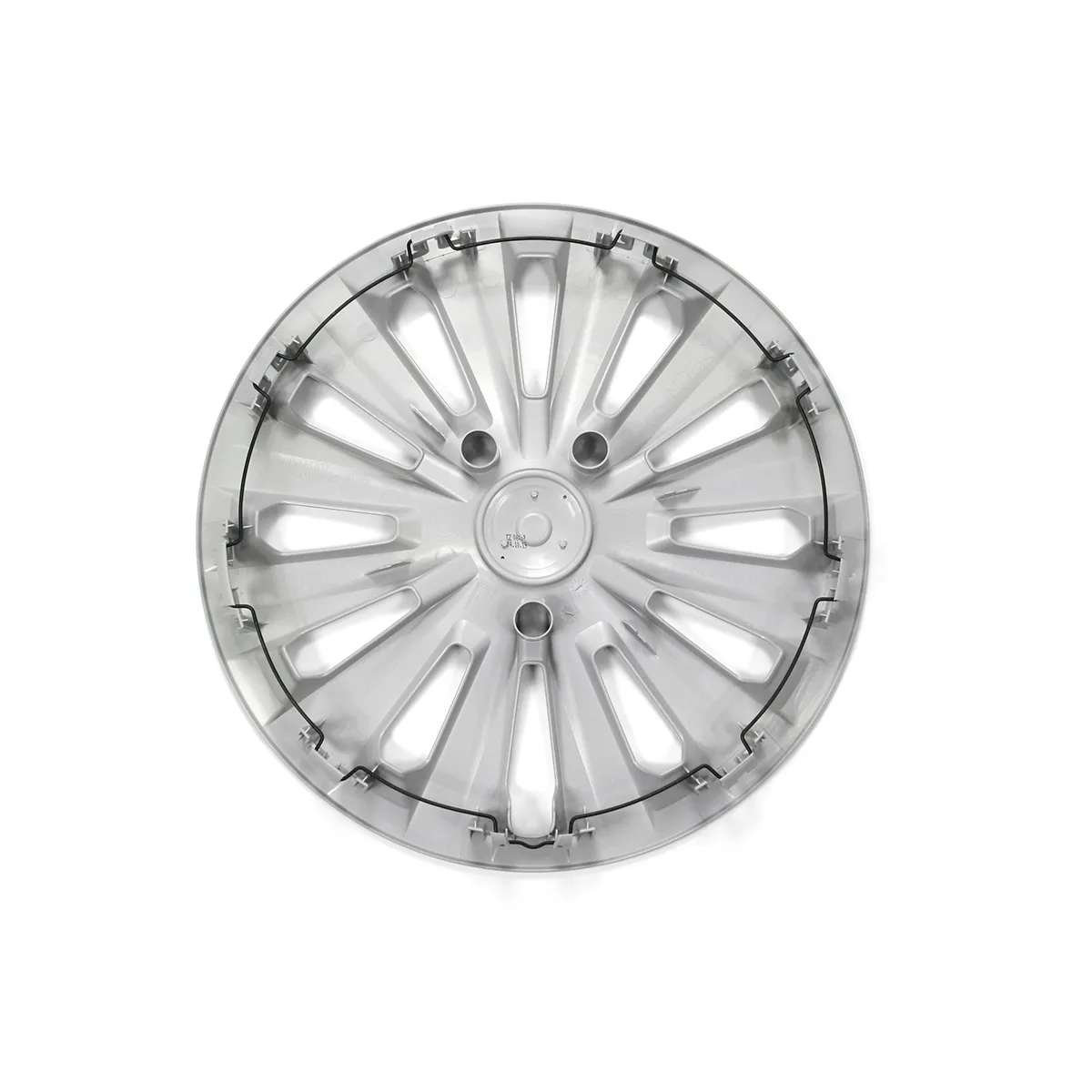 Hjulkapsel VW Golf 8 15" │ Genuine® sølv / krom / svart - 1 stk. – bilde 3