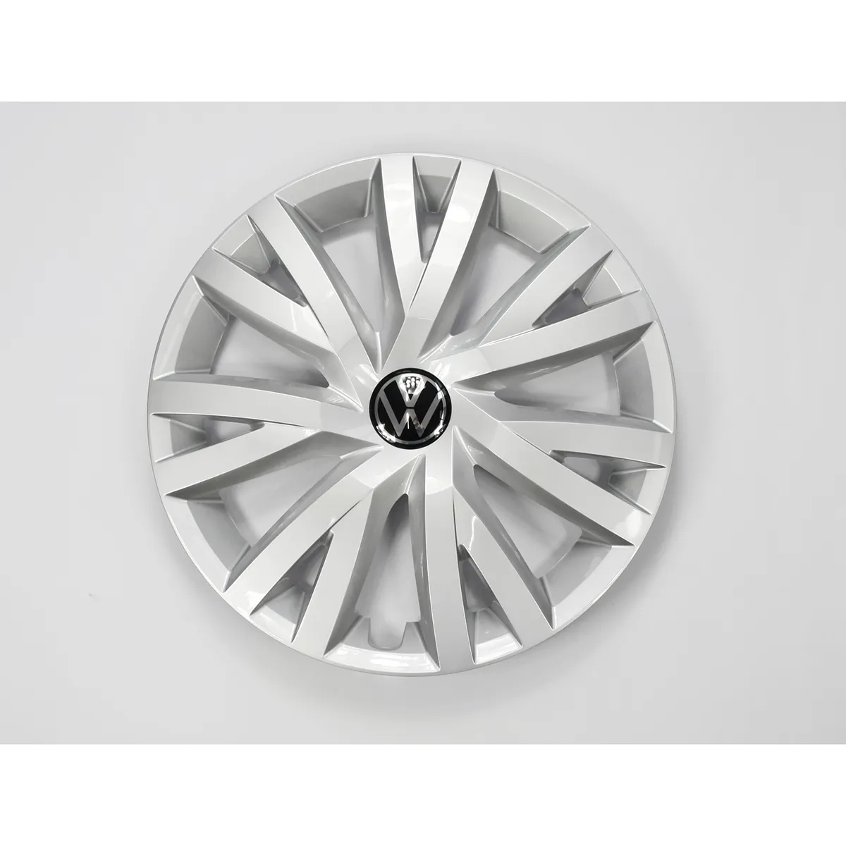 Hjulkapsel VW Golf 8 16" │ Genuine® sølv / krom / svart - 1 stk.