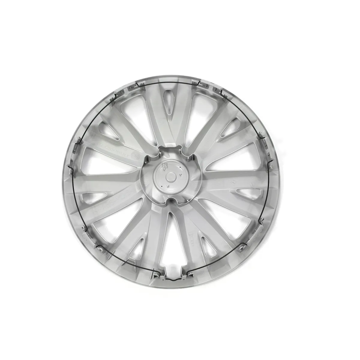 Hjulkapsel VW Golf 8 16" │ Genuine® sølv / krom / svart - 1 stk. – bilde 3