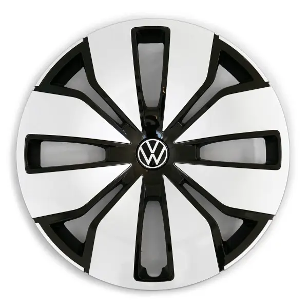 Hjulkapsel VW ID.Buzz 18" | Silver & Black - 1 stk. (kun for framaksel) Image 1