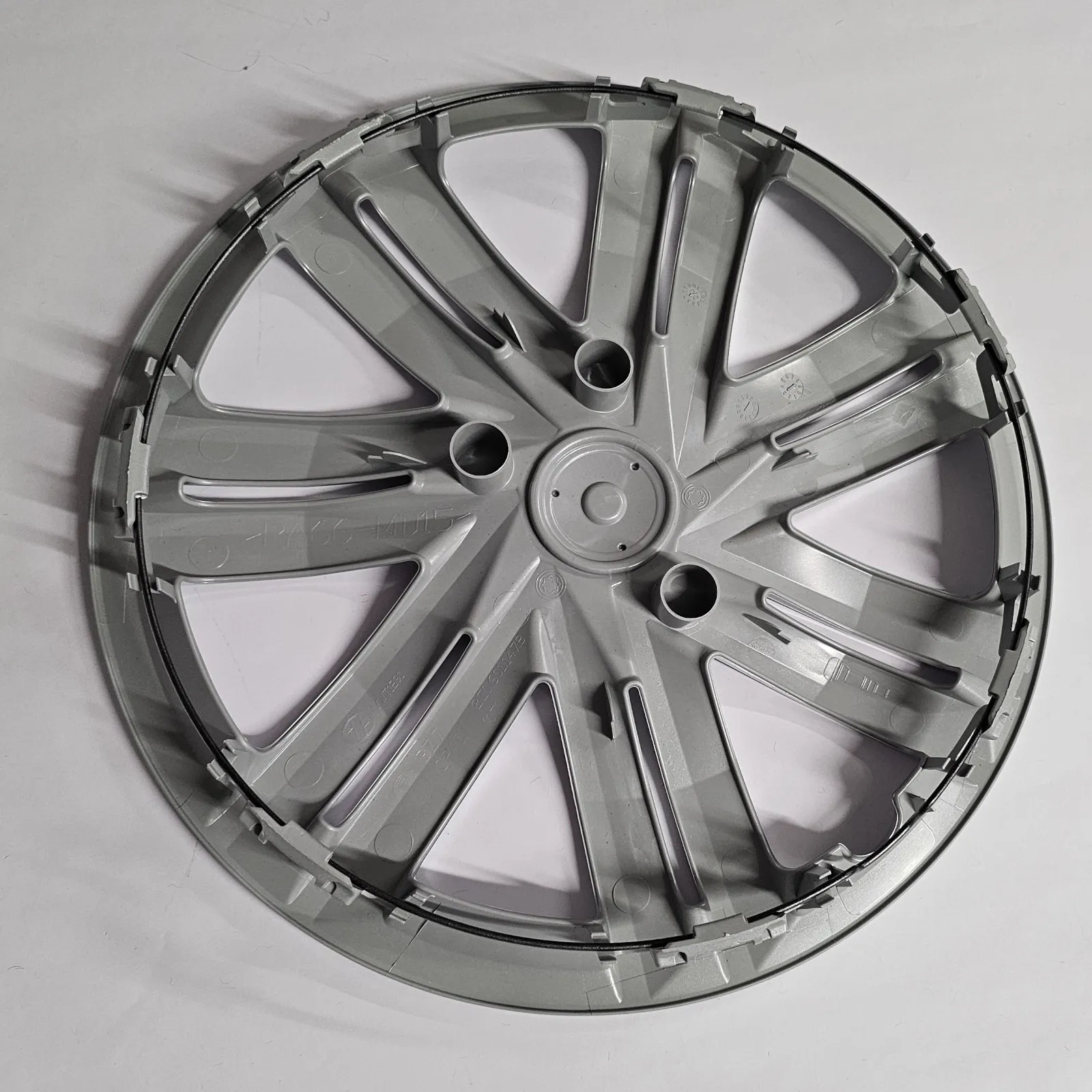 Hjulkapsel VW Polo 6 14" │ Genuine® sølv / krom / svart - 1 stk. – bilde 2