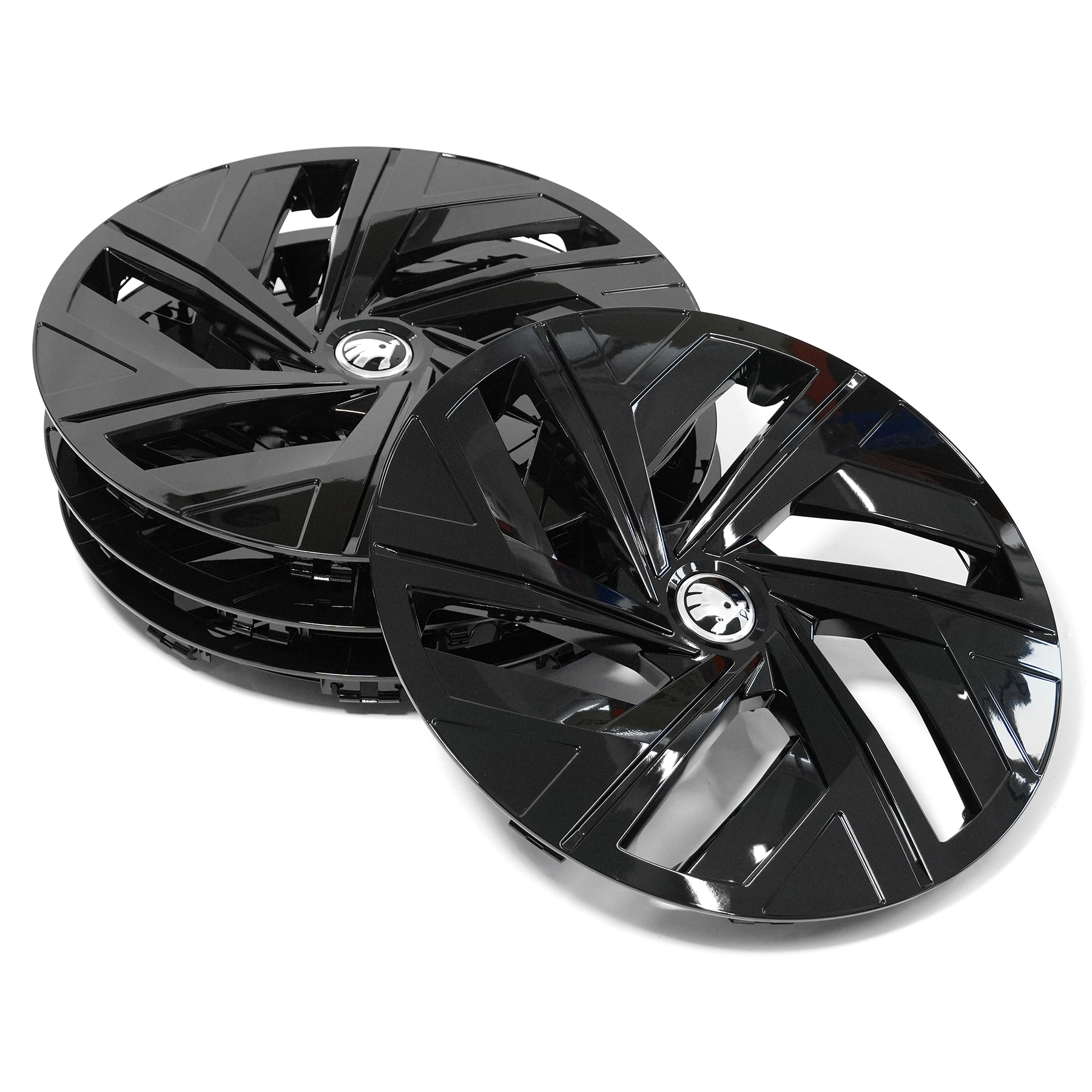 Hjulkapsler Skoda Enyaq 19" Black Edition │ Genuine® - sett 4 stk. Image 1