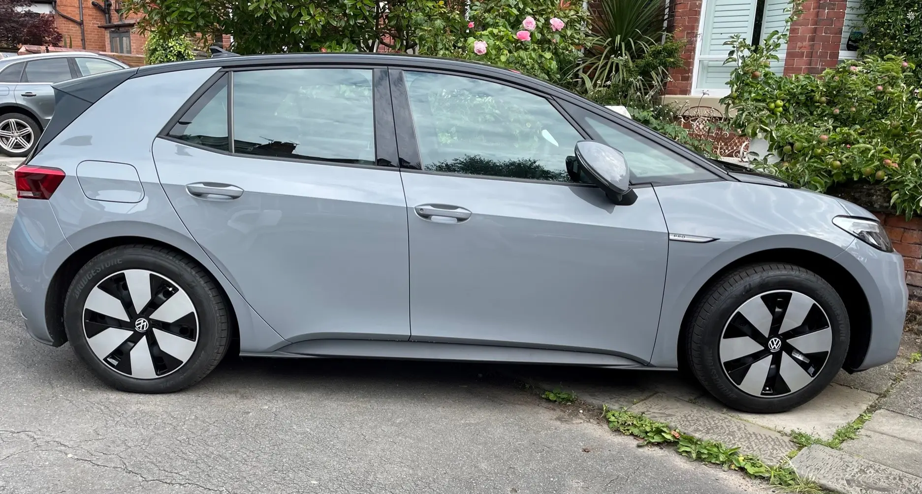 Hjulkapsler VW ID.3  Silver&Black Edition 18" - sett 4 stk.  Image 3