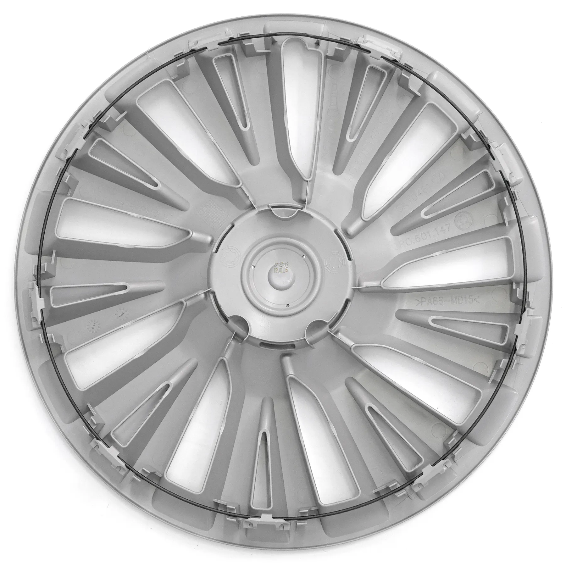 Hjulkapsler VW Passat B9 16" │ Genuine® brillantsølv - sett 4 stk. – bilde 2