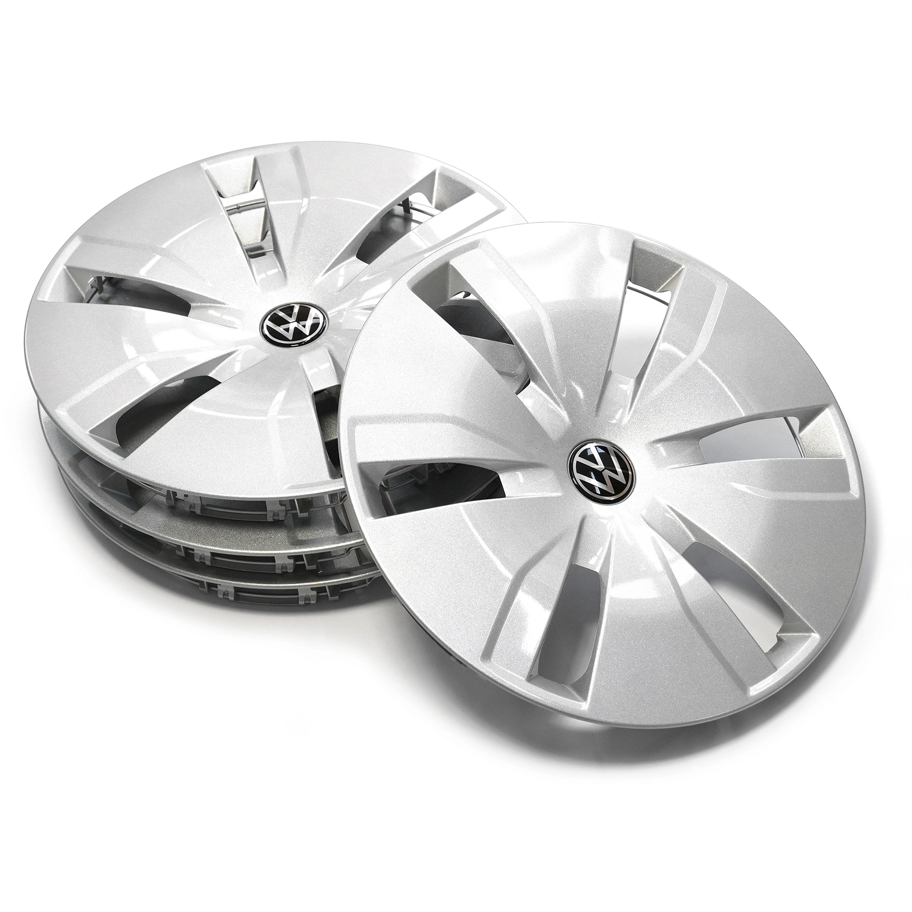 Hjulkapsler VW T7 Transporter 2024 -> | for 16" stålfelger - Genuine® Silver sett  - 4 stk.