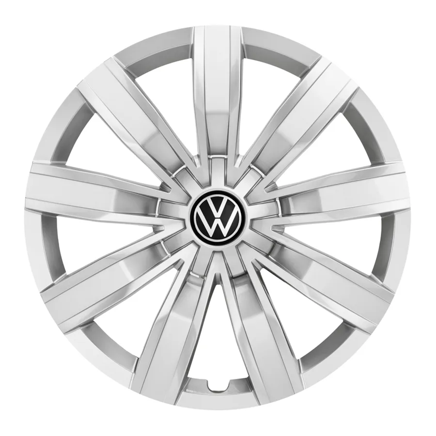 Hjulkapsler VW Tiguan 2 / Tiguan 2 Allspace 17" │ Genuine® brillantsølv - sett 4 stk. – bilde 2