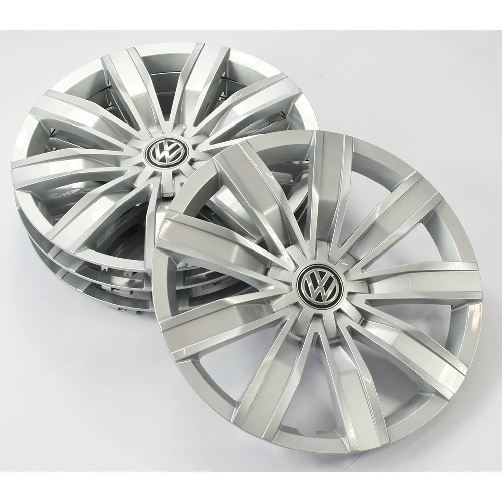 Hjulkapsler VW Tiguan / Tiguan Allspace 17" │ Genuine® brillantsølv - sett 4 stk.