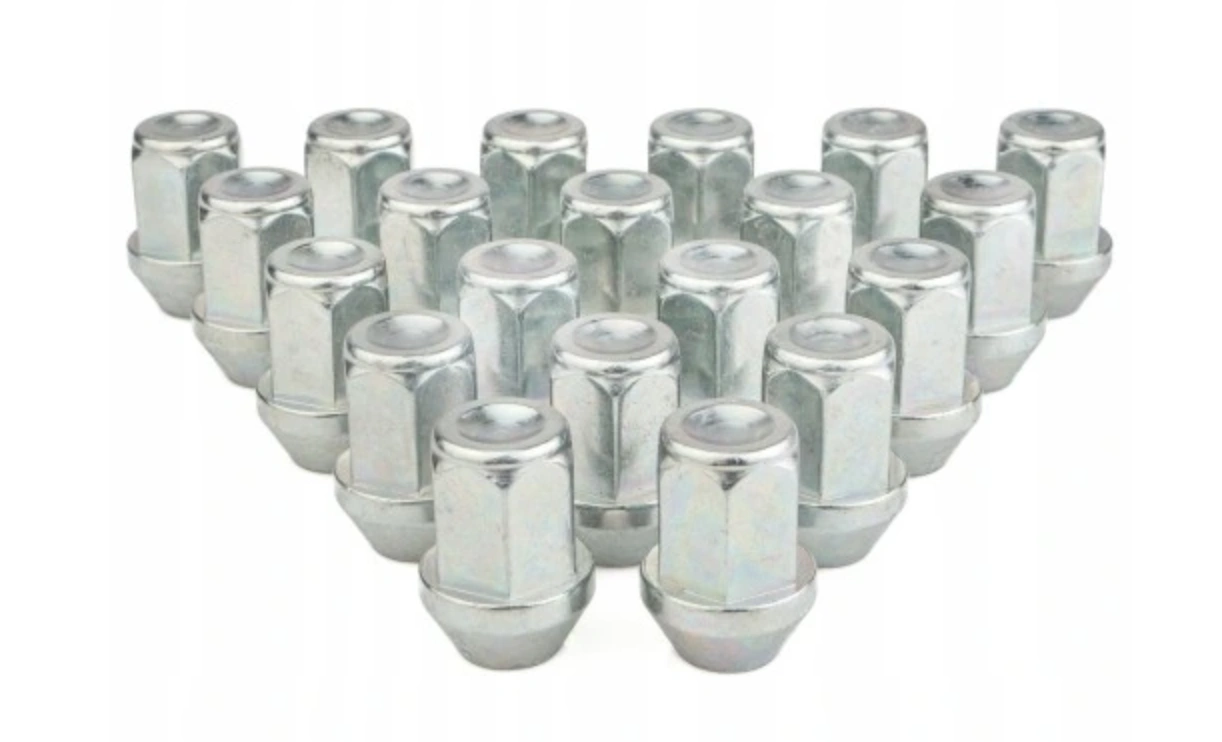 Hjulmuttere M14x1.5x33mm – Konisk sete, lukket type - sett 20 stk. Image 1