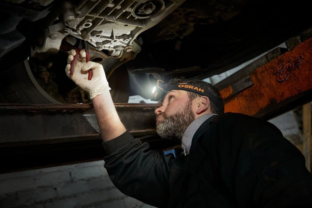 Hodelykt LED 250 lm med bevegelsessensor - Osram LEDinspect Headtorch 250 – bilde 11