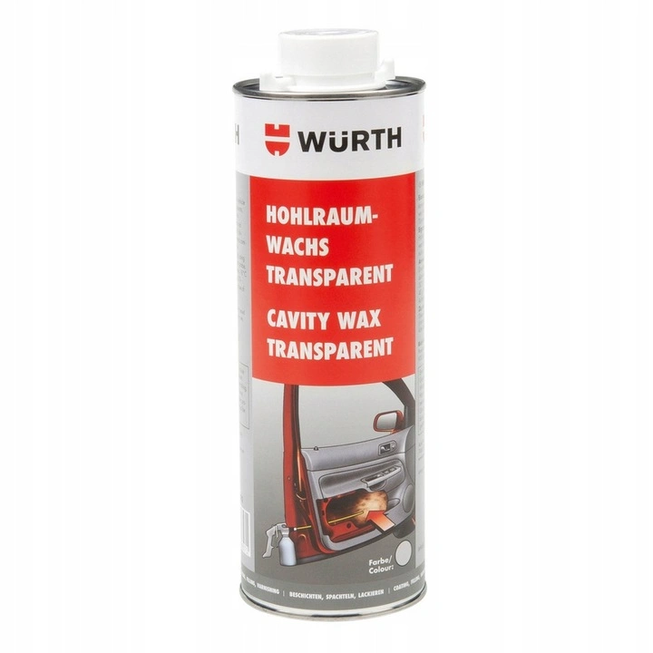 Hulromsvoks Wurth Cavity Wax Transparent │ Rusthemmende hulromsvoks - 1L