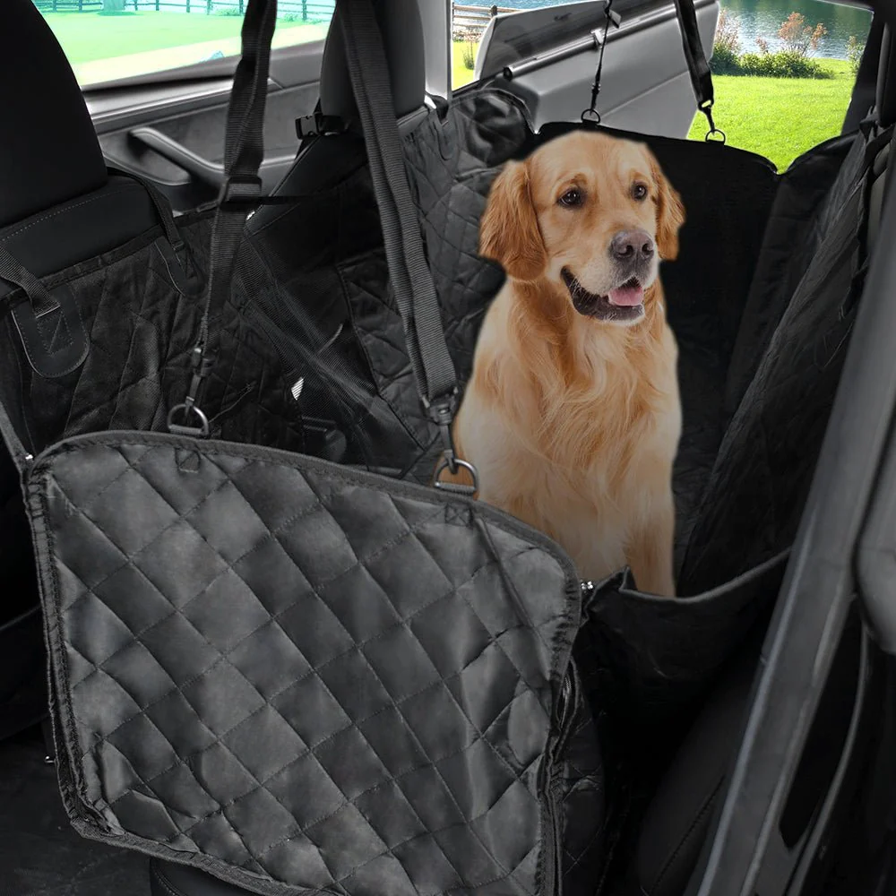 Hundetrekk Tesla Model 3 / Tesla Model Y │ Kjæledyrtrekk bilsete beskyttelse Image 1