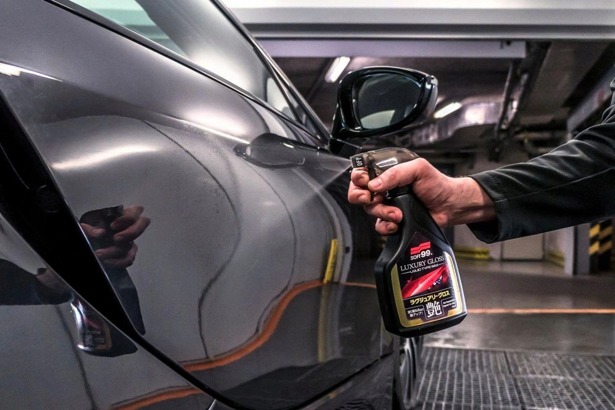 Hurtigvoks Soft99 Luxury Gloss Quick Detailer │ Ekstrem glans og fargedybde – for alle lakktyper - 500 ml – bilde 4