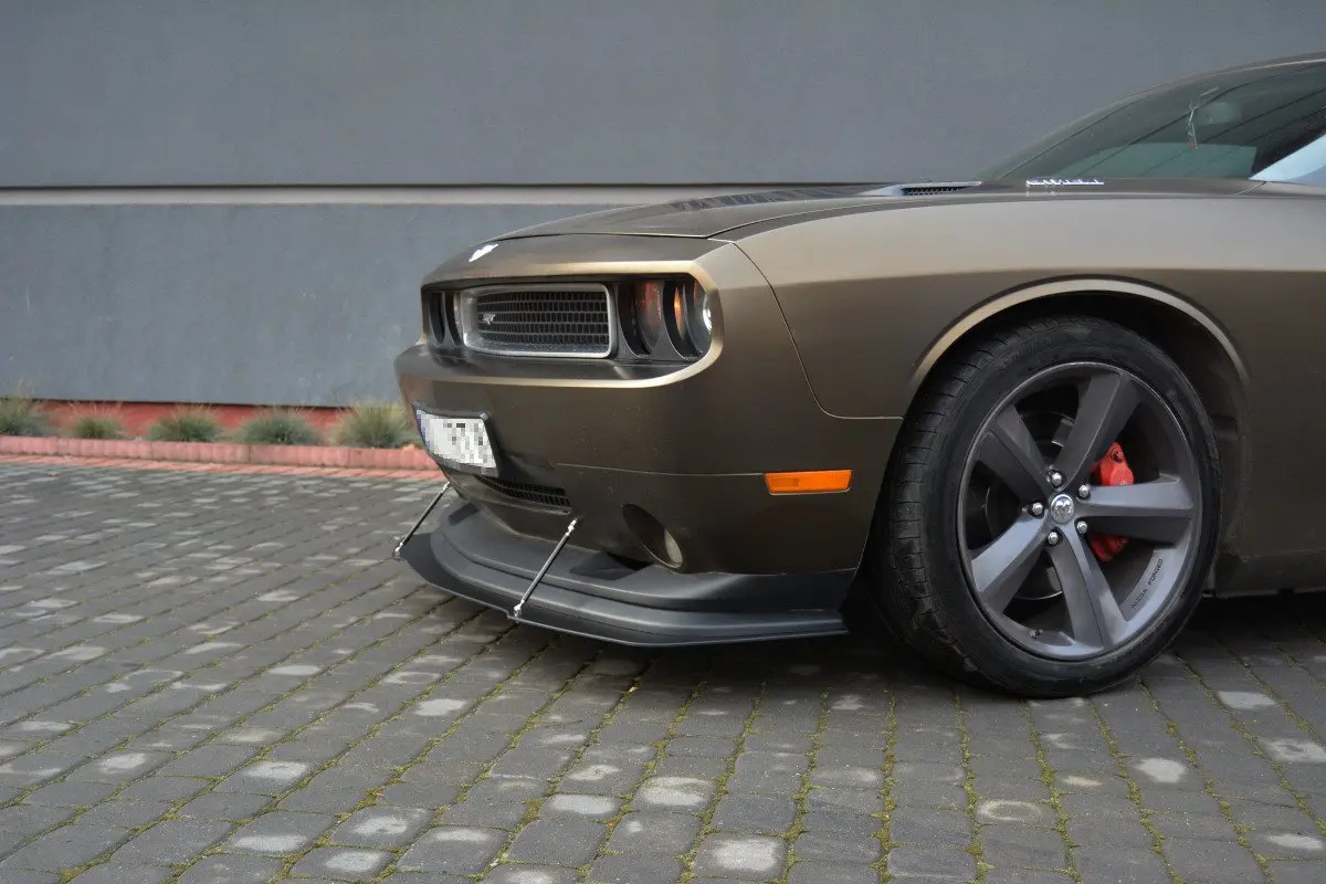 Hybrid frontspoiler Dodge Challenger SRT-8 (Phase I) mk3 2008-2014 | V.1 Black Edition – bilde 3
