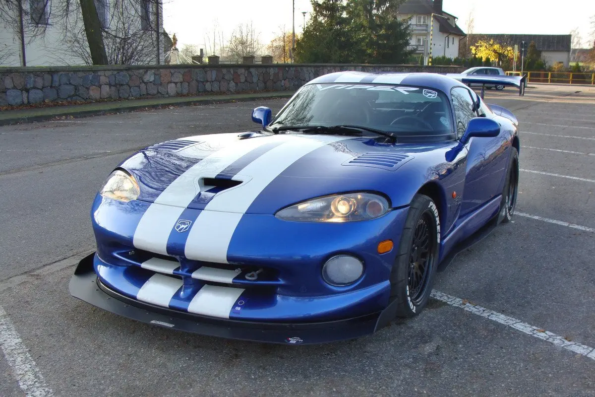 Hybrid frontspoiler Dodge Viper GTS 1996-2002 |  Black Edition – bilde 2