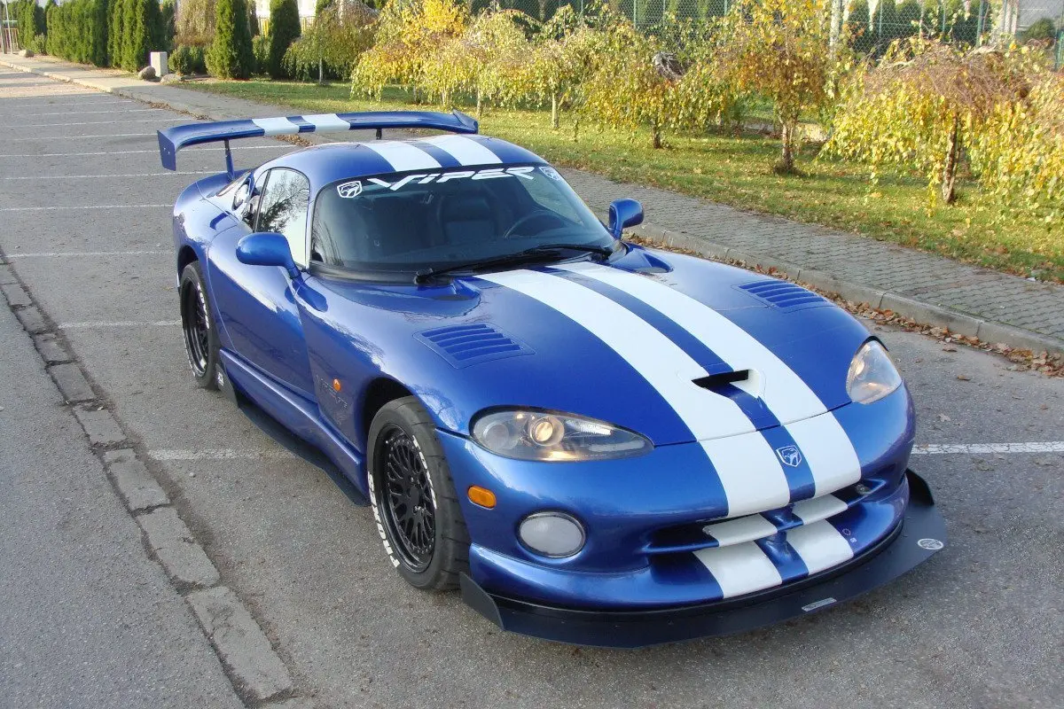 Hybrid frontspoiler Dodge Viper GTS 1996-2002 |  Black Edition – bilde 3