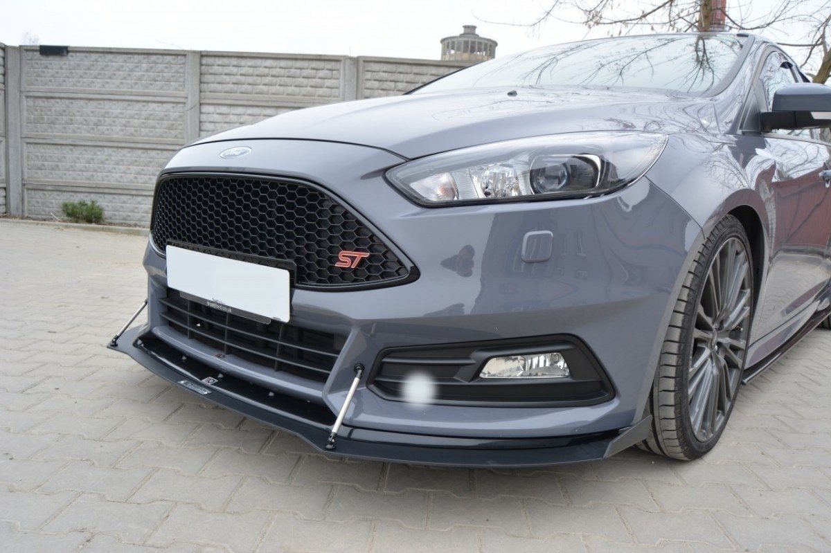 Hybrid frontspoiler Ford Focus III ST Facelift 2014 - 2019 | V.2 Black Edition – bilde 2