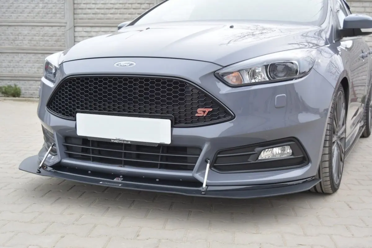Hybrid frontspoiler Ford Focus III ST Facelift 2015-2018 | V.1 Black Edition – bilde 3