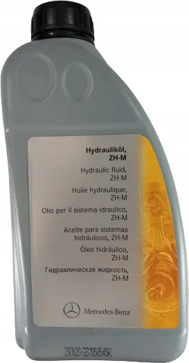 Hydraulikkolje Mercedes-Benz Hydrauliköl ZH-M MB 343.0 │ Nivomat olje for sentral hydraulikk Genuine® Central Hydraulic Oil - 1L Image 2