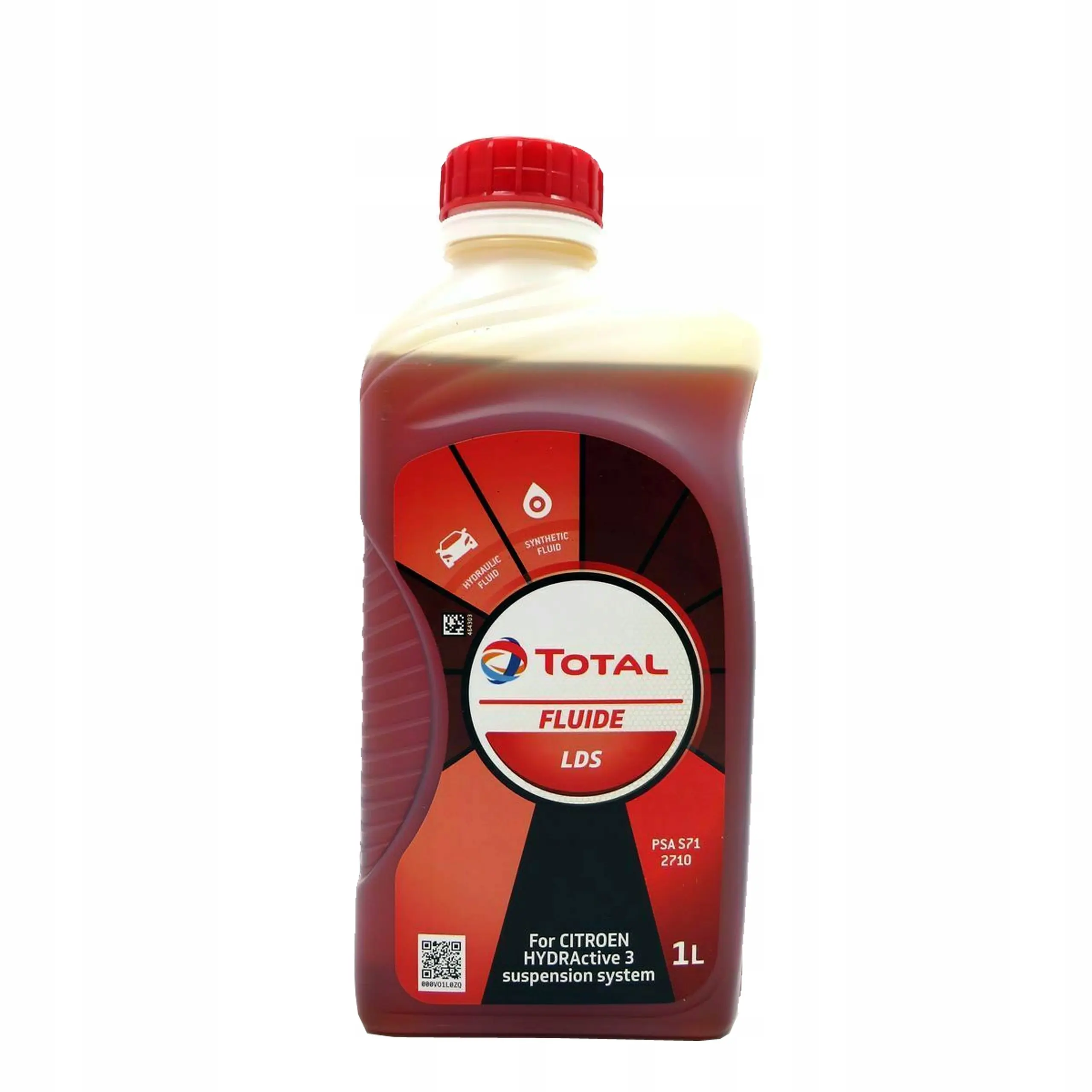 Hydraulikkolje Total Fluide LDS - 1000ml  | Citroen - Peuegot PSA S71 2710 Image 1