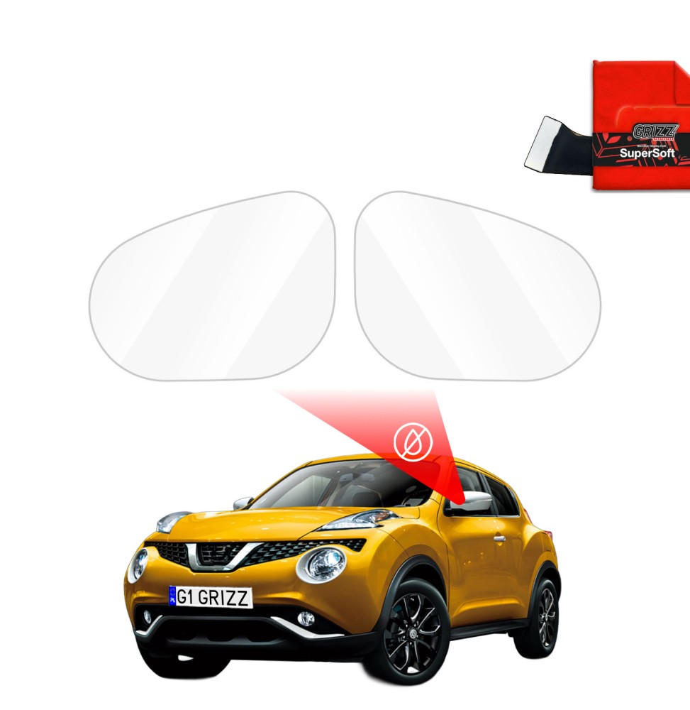 Hydrofil speilfolie Toyota bZ4X 2022 -> │ Folie mot regn for sidespeil – ZeroDrop Antidugg-folie