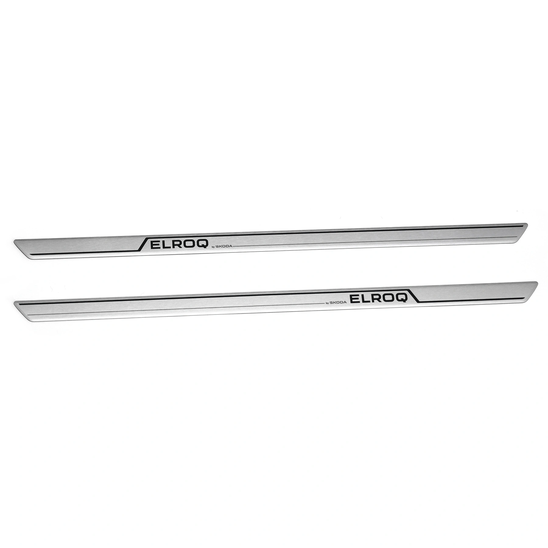 Innstegslister Skoda Elroq 2024 -> │ Genuine® aluminium Silver Design