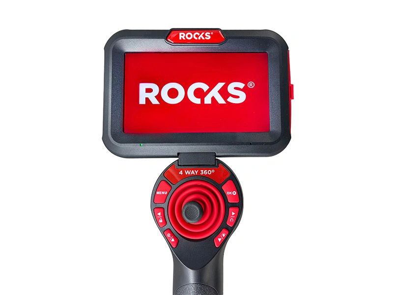 Inspeksjonskamera 4 WAY 360 med bevegelig kamerahode 3,9 mm x 1 m, Li-po 3,7V ROOKS OK-03.0107 – bilde 6