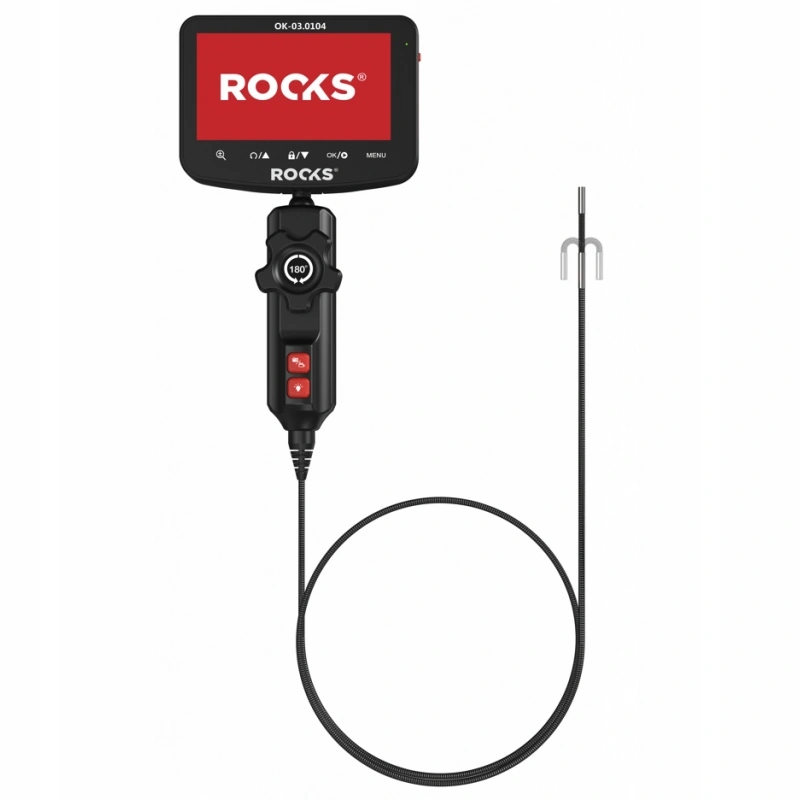 Inspeksjonskamera Rooks med fleksibel sonde 3,9 mm x 1 m