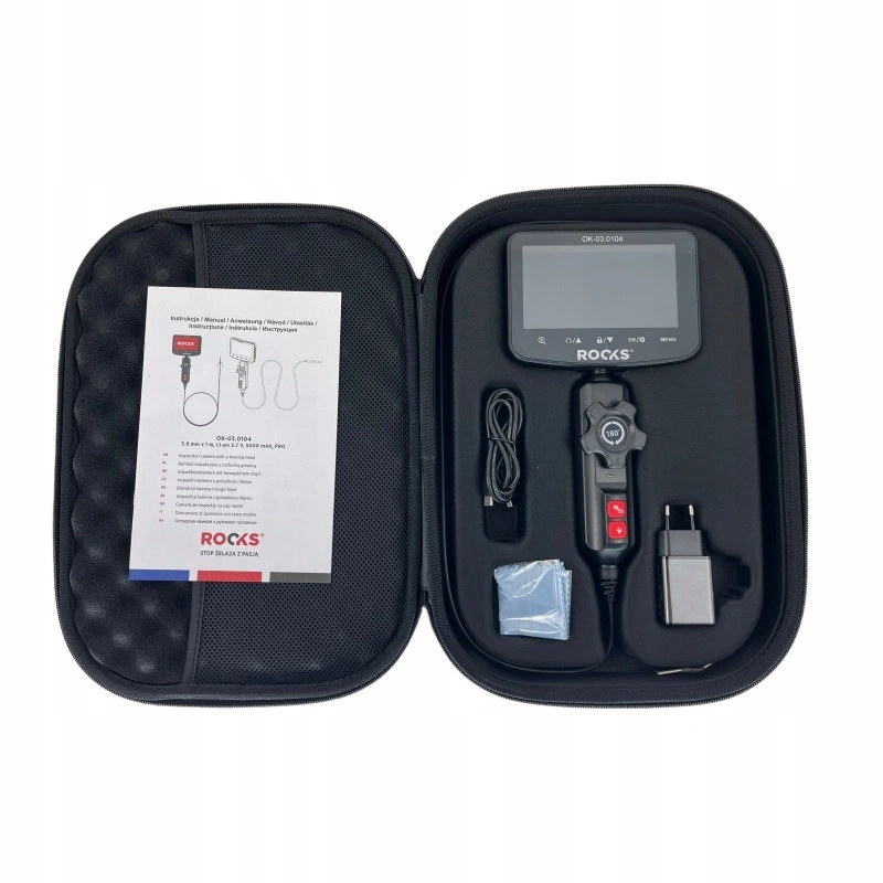Inspeksjonskamera Rooks med fleksibel sonde 3,9 mm x 1 m – bilde 2