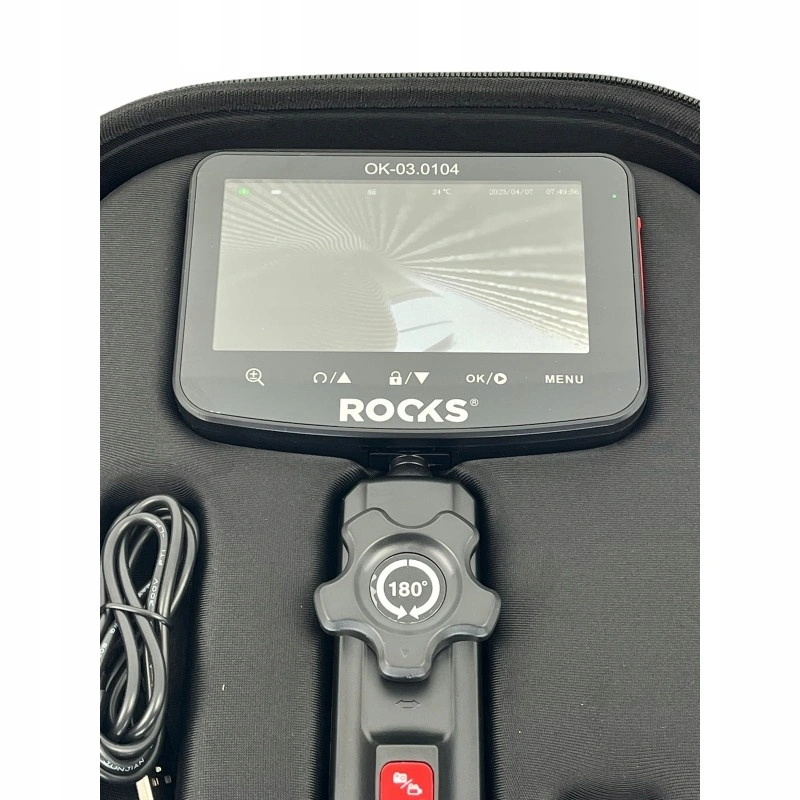 Inspeksjonskamera Rooks med fleksibel sonde 3,9 mm x 1 m – bilde 3
