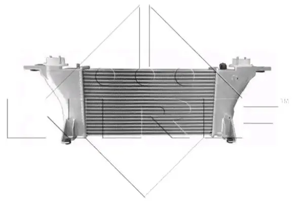 Intercooler Nissan Navara (D40) / Pathfinder (R51) - 3.0 dCi │ NRF  Intercooler Aluminium Image 3