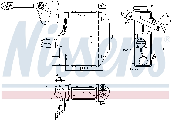 Intercooler Toyota Corolla 2008-2012 1.4 L
