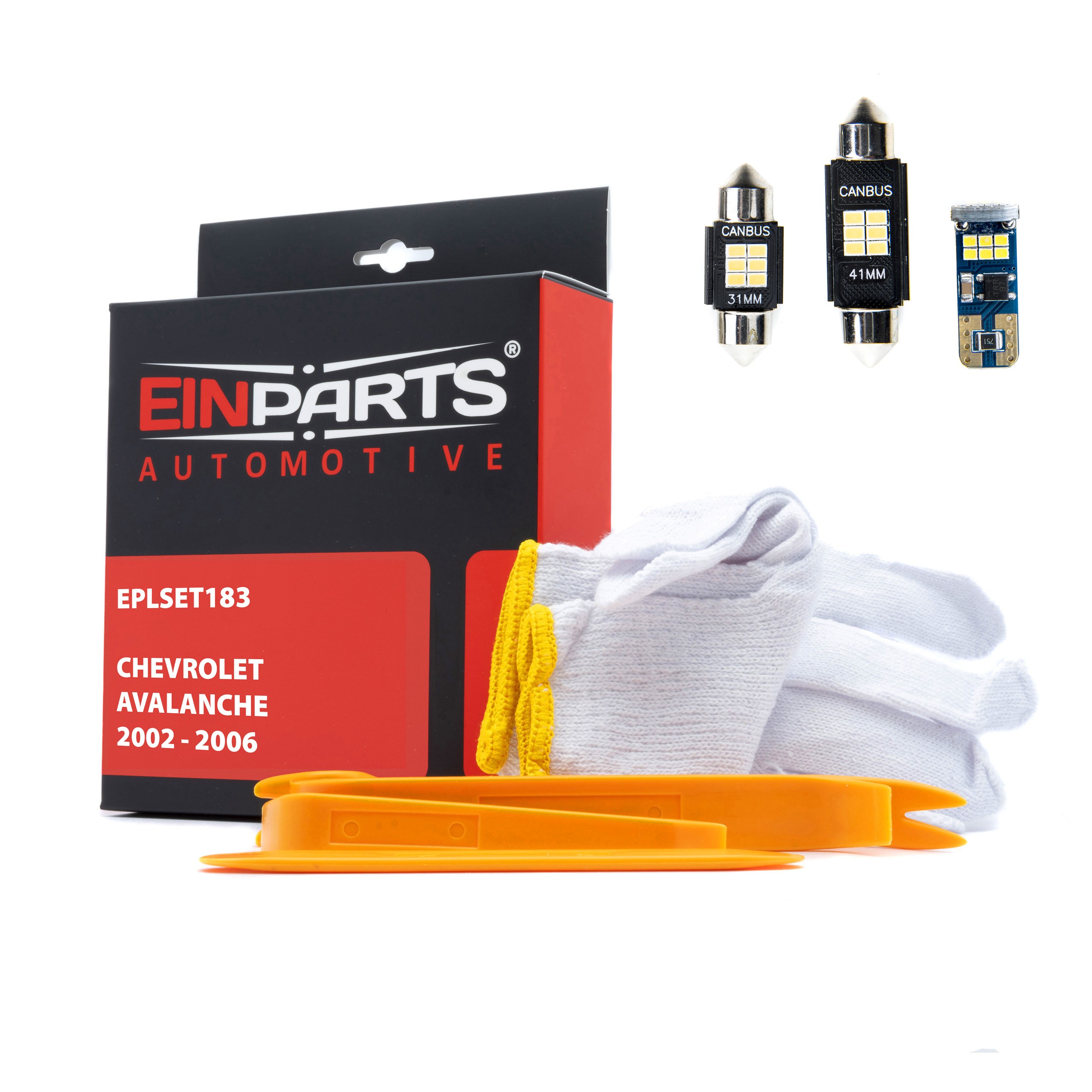 Interiørlys LED pakke CHEVROLET AVALANCHE 2002-2006 – bilde 5