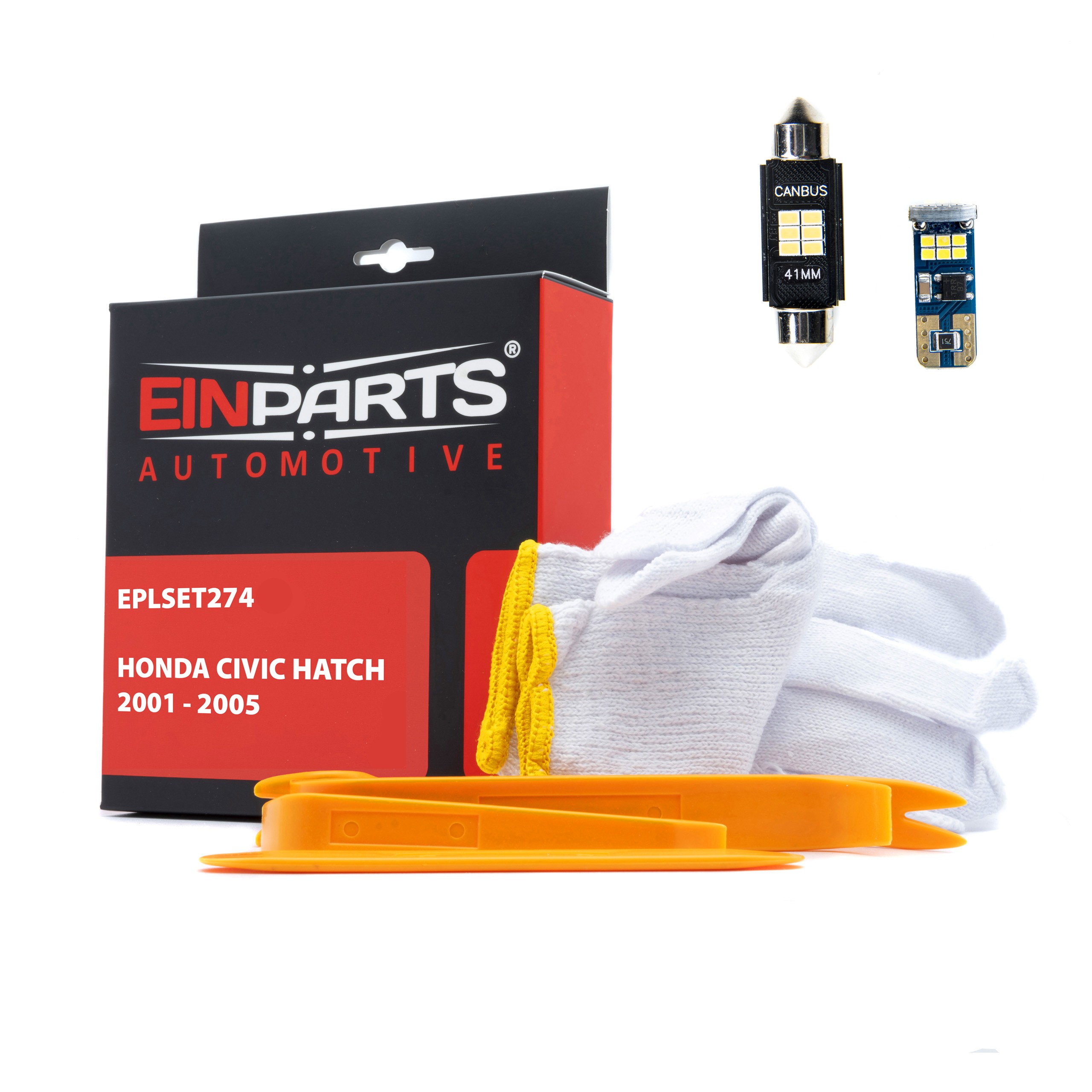 Interiørlys LED pakke HONDA CIVIC HATCH 2001-2005