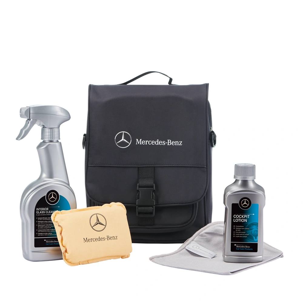 Interiørpleiesett Mercedes-Benz │ Genuine® Rensesett for kupé med veske