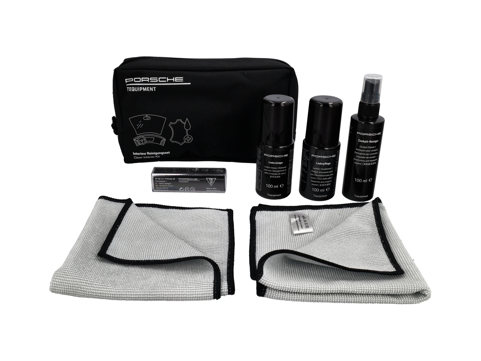 Interiørpleiesett Porsche │ Genuine® Interior Care Kit – 310 ml