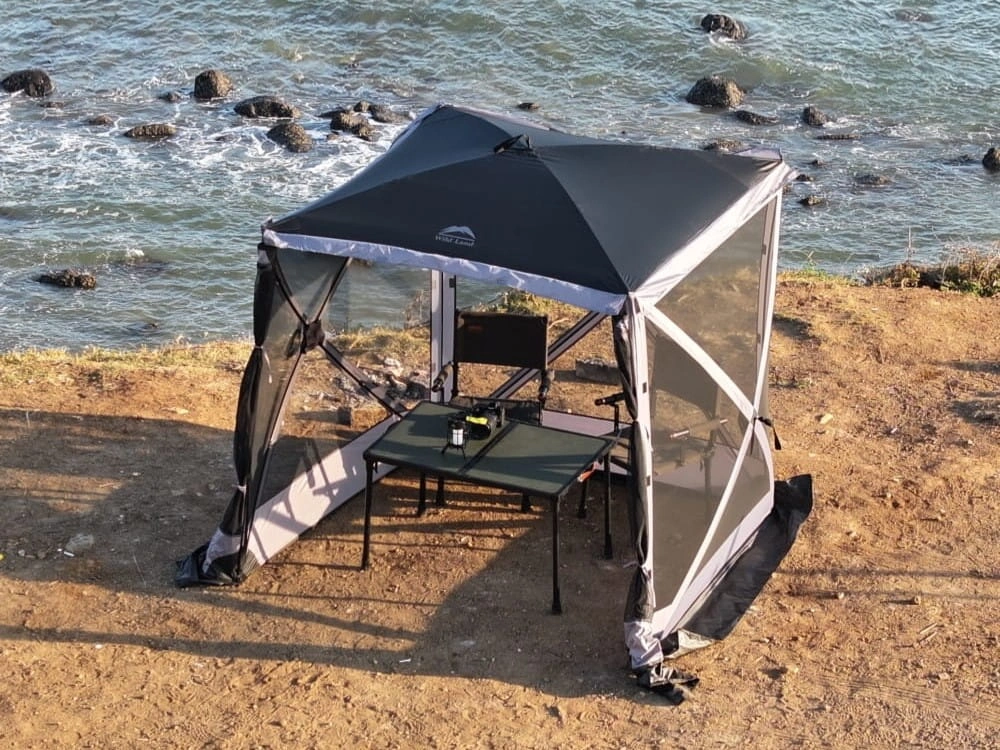 Jurte Wild Land Cube 400 - pop-up skjermtelt 2-4 personer