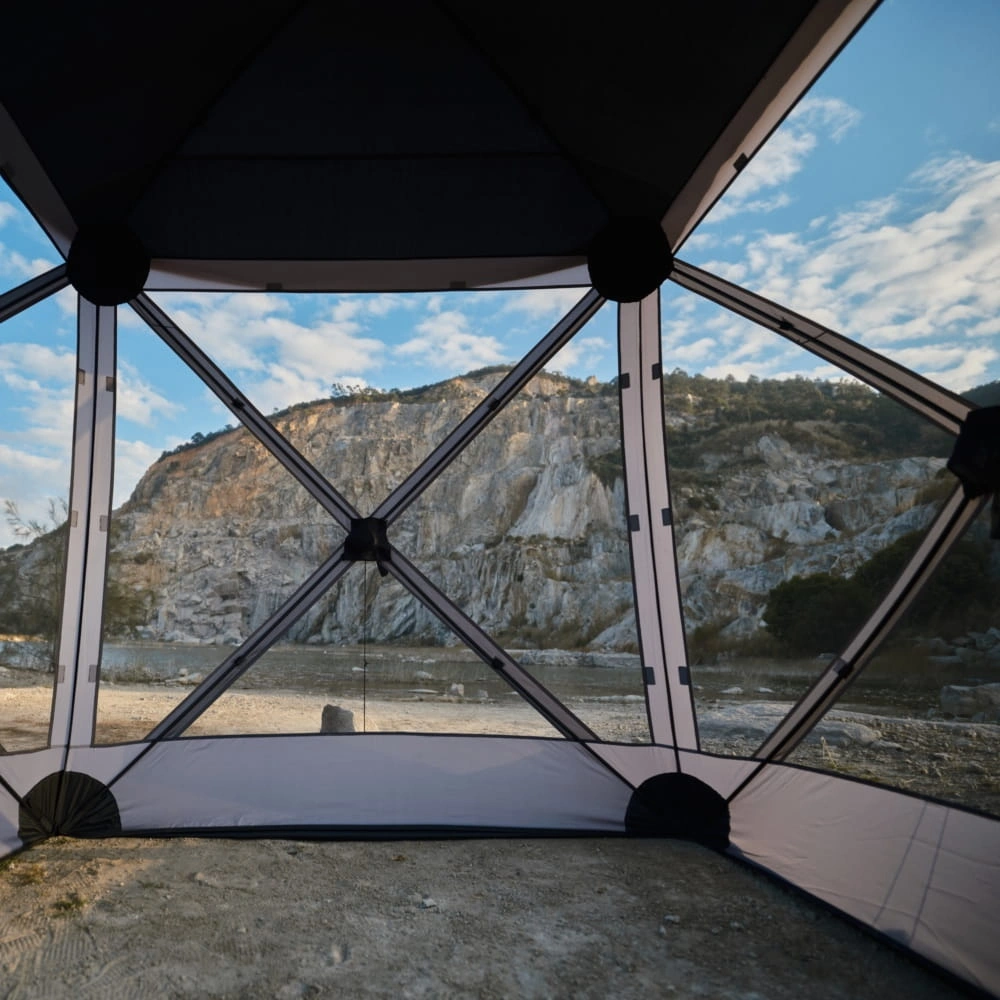 Jurte Wild Land Cube 400 - pop-up skjermtelt 2-4 personer – bilde 6