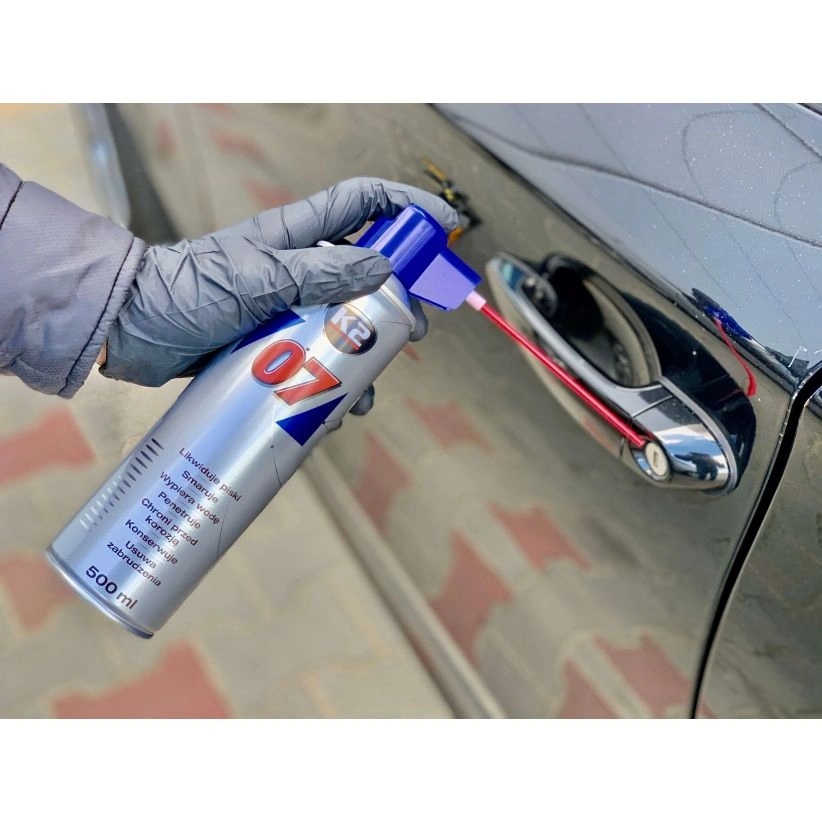 K2 07 – multifunksjonsspray til smøring, rengjøring og rustbeskyttelse 250 ml – bilde 5