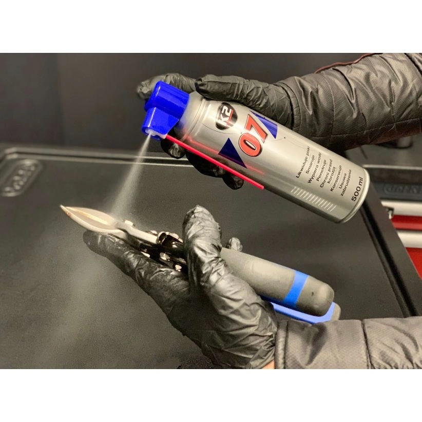 K2 07 – multifunksjonsspray til smøring, rengjøring og rustbeskyttelse 50 ml – bilde 3