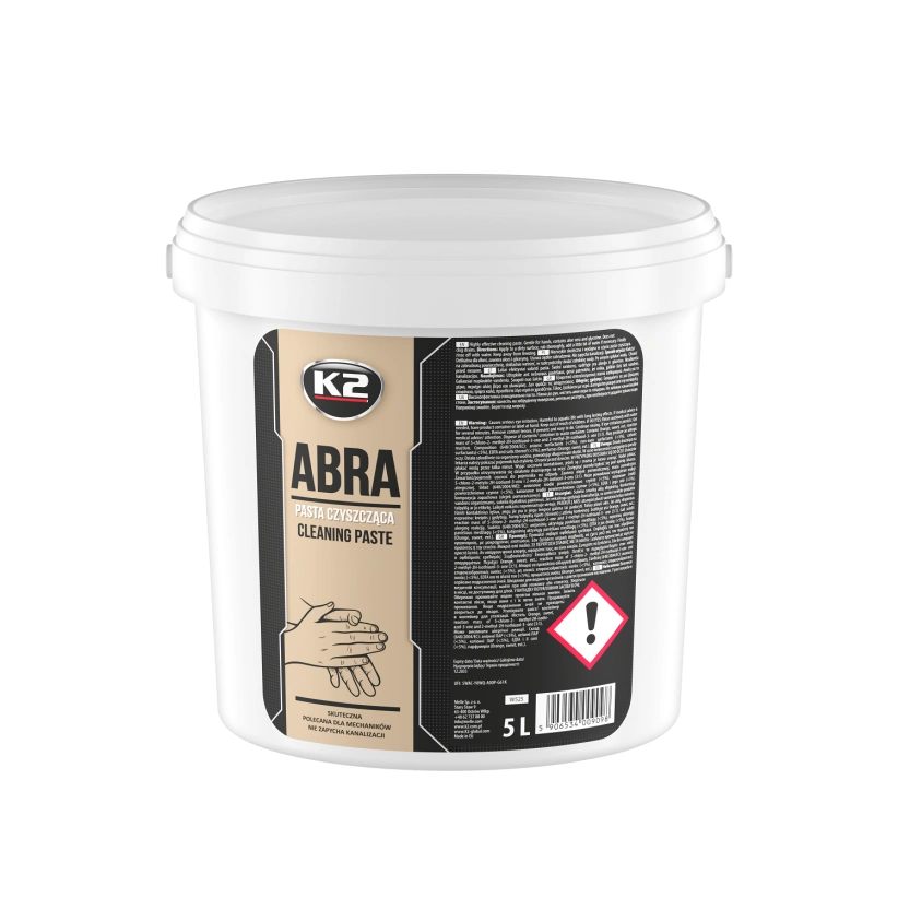 K2 Abra – moderne rengjøringspasta med innovativt slipemiddel