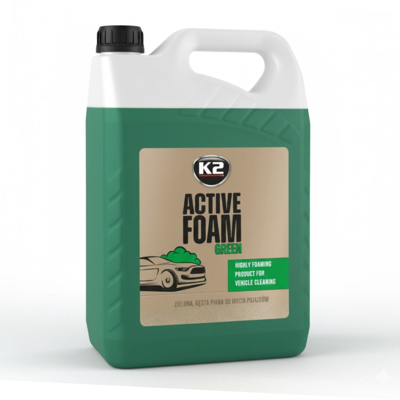 K2 Active Foam Green │ Profesjonell aktiv skum for forvask - 5 kg – bilde 2