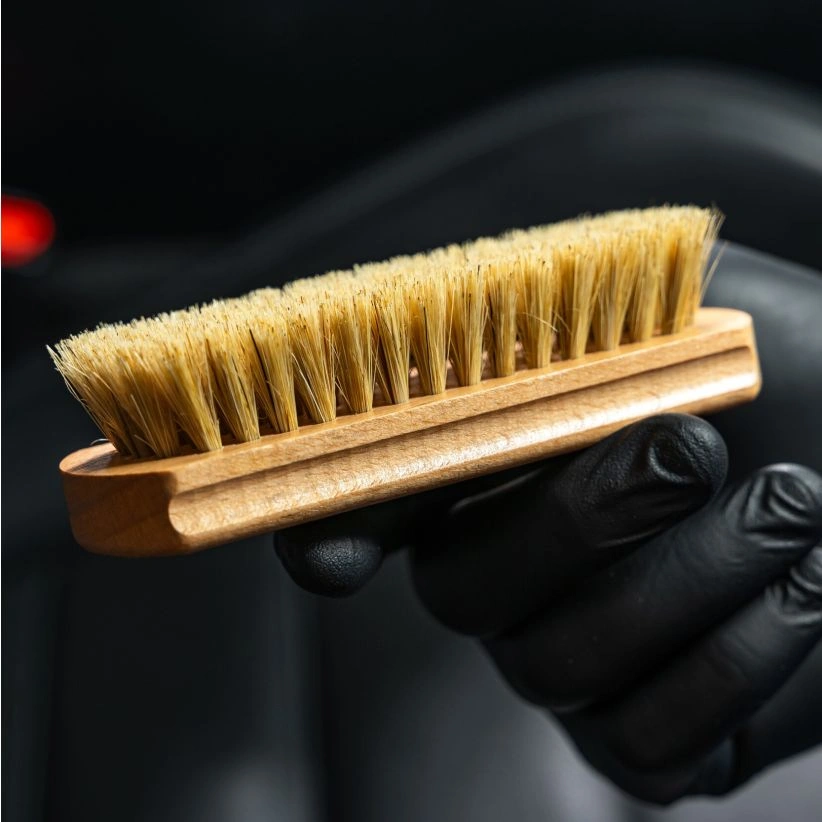 K2 Auron Soft skinnbørste med naturbust 13x4,5 cm – bilde 4