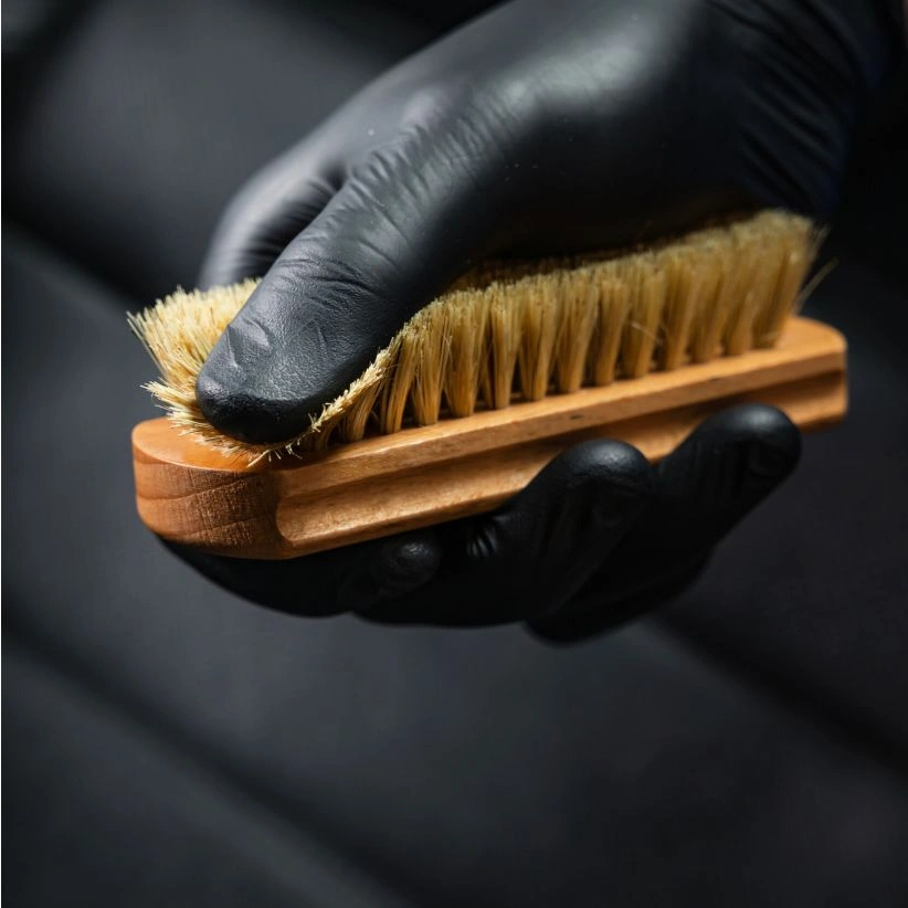 K2 Auron Soft skinnbørste med naturbust 13x4,5 cm – bilde 5
