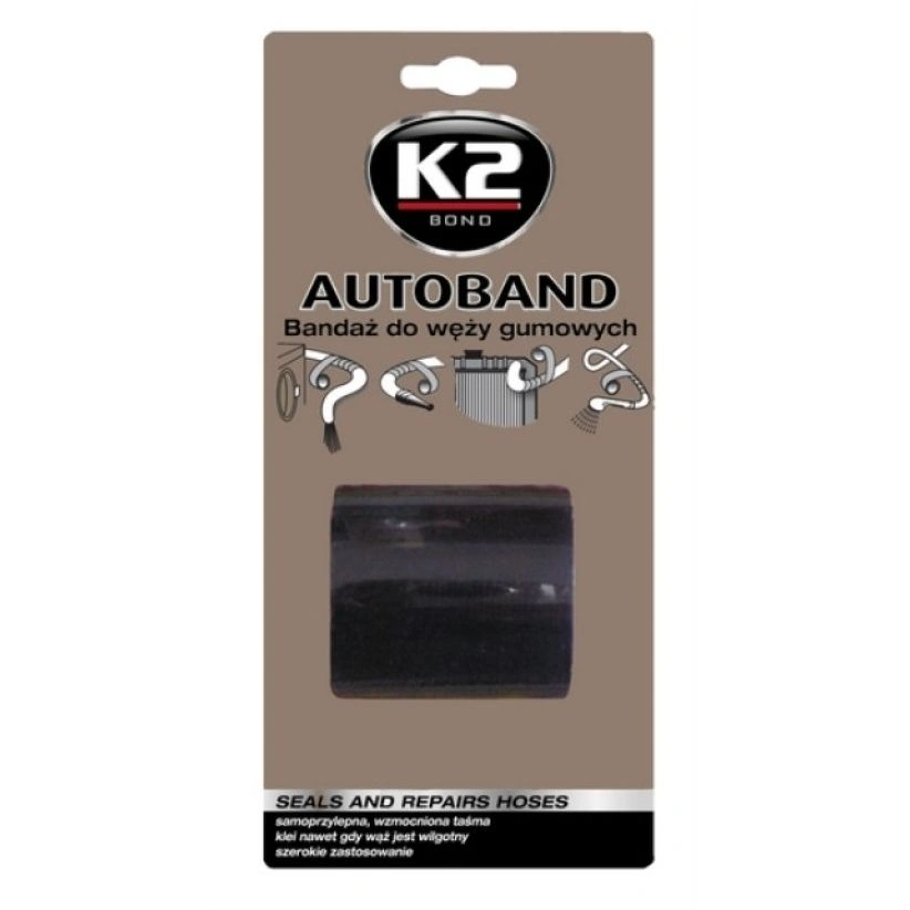 K2 Autoband – reparasjonsbånd for gummislanger 5 cm x 3 m Image 1